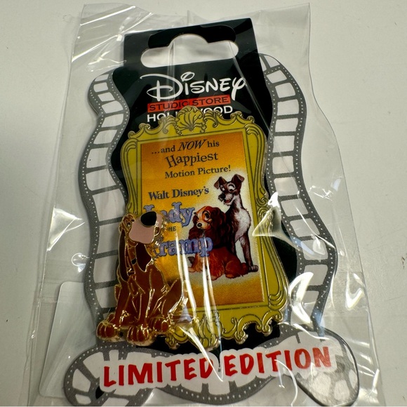 NWT. Disney pin. D23 2024 Lady & the Tramp Movie Posters Series DSSH Pin - Picture 2 of 10